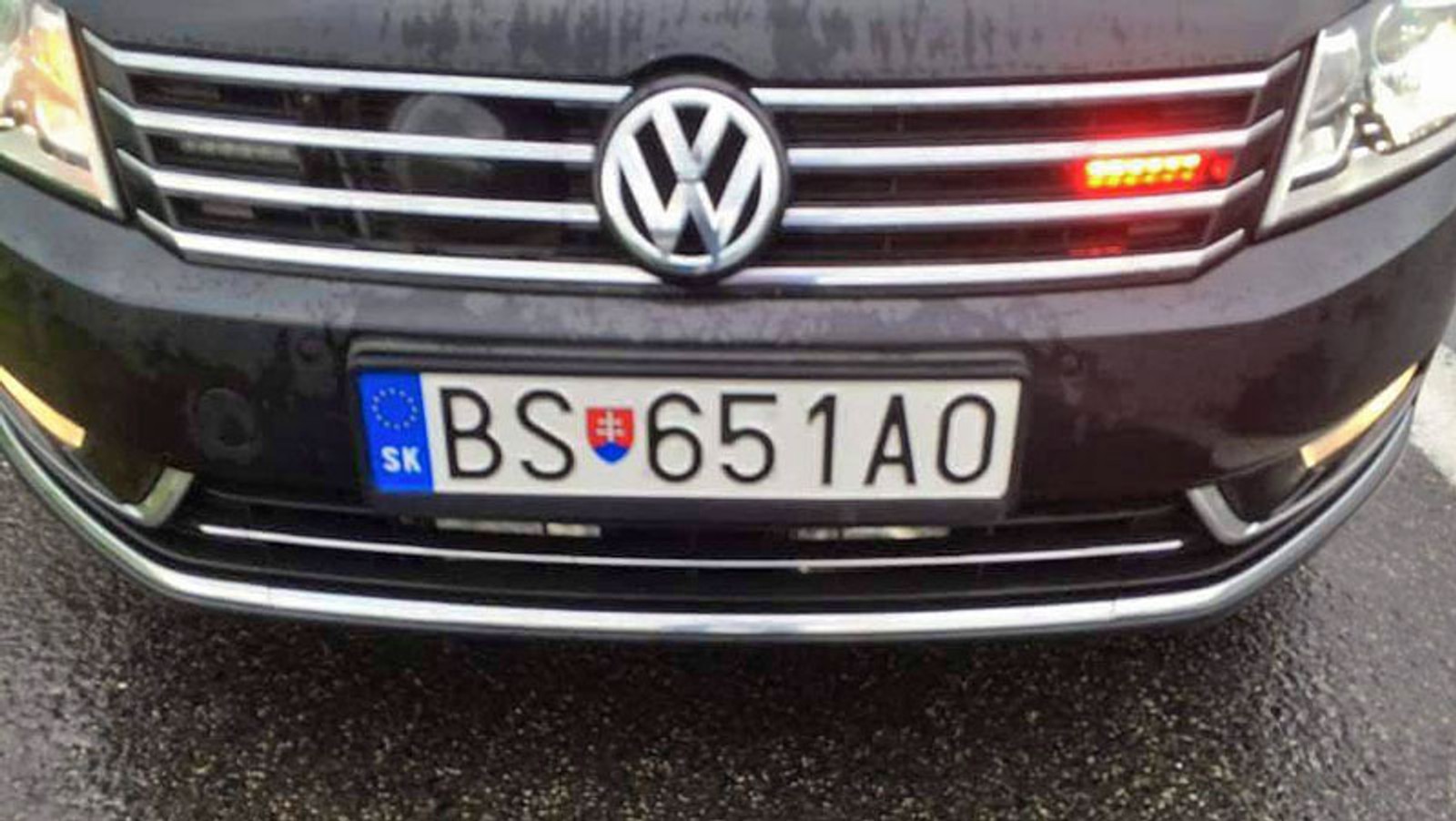 Nieoznakowane pojazdy słowackiej policji