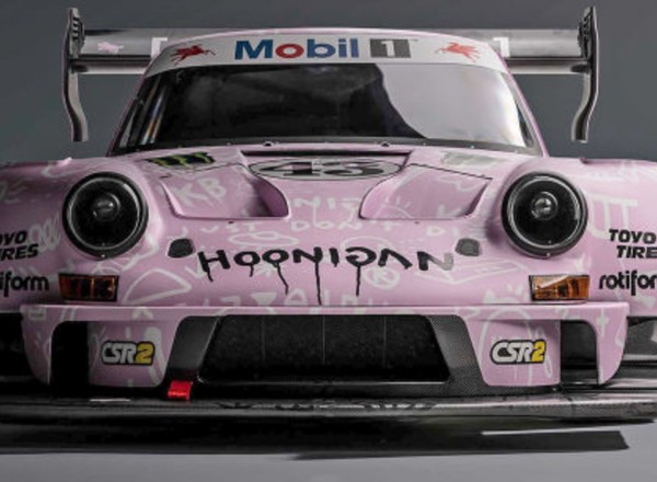 Nowe różowe Porsche Kena Blocka ma 1400 KM. Chce nim wygrać w Pikes Peak