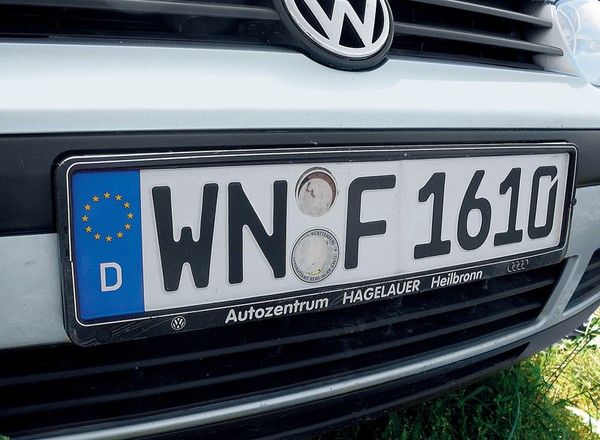 Do więzienia za "lewe" tablice rejestracyjne – jest projekt ustawy