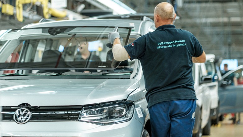 Produkcja Volkswagena Caddy w Poznaniu