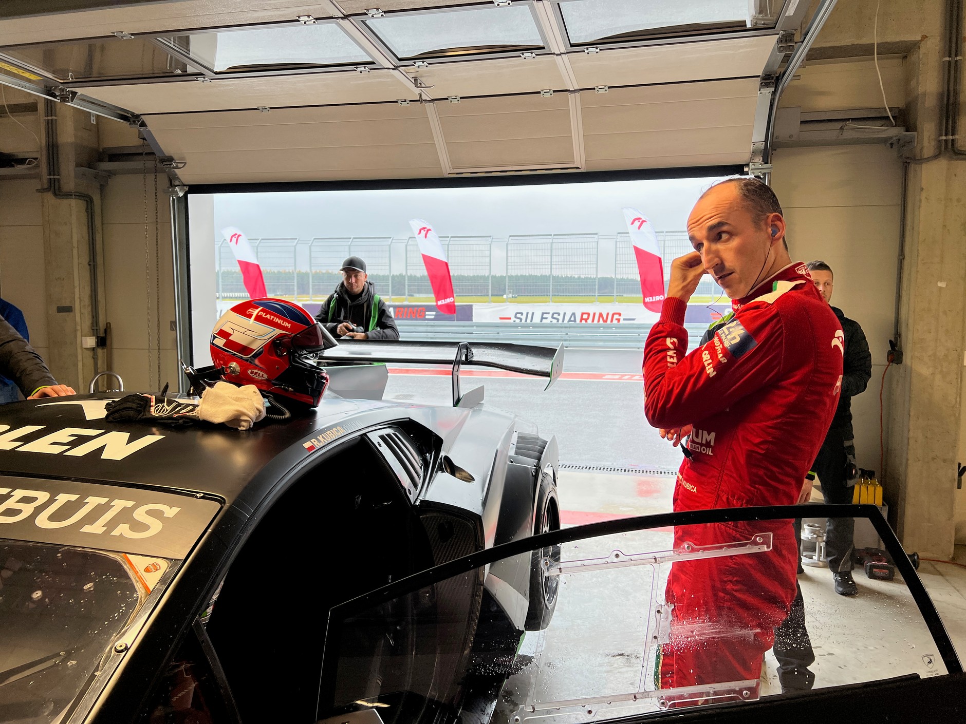 Co-driving z Robertem Kubicą na torze Silesia