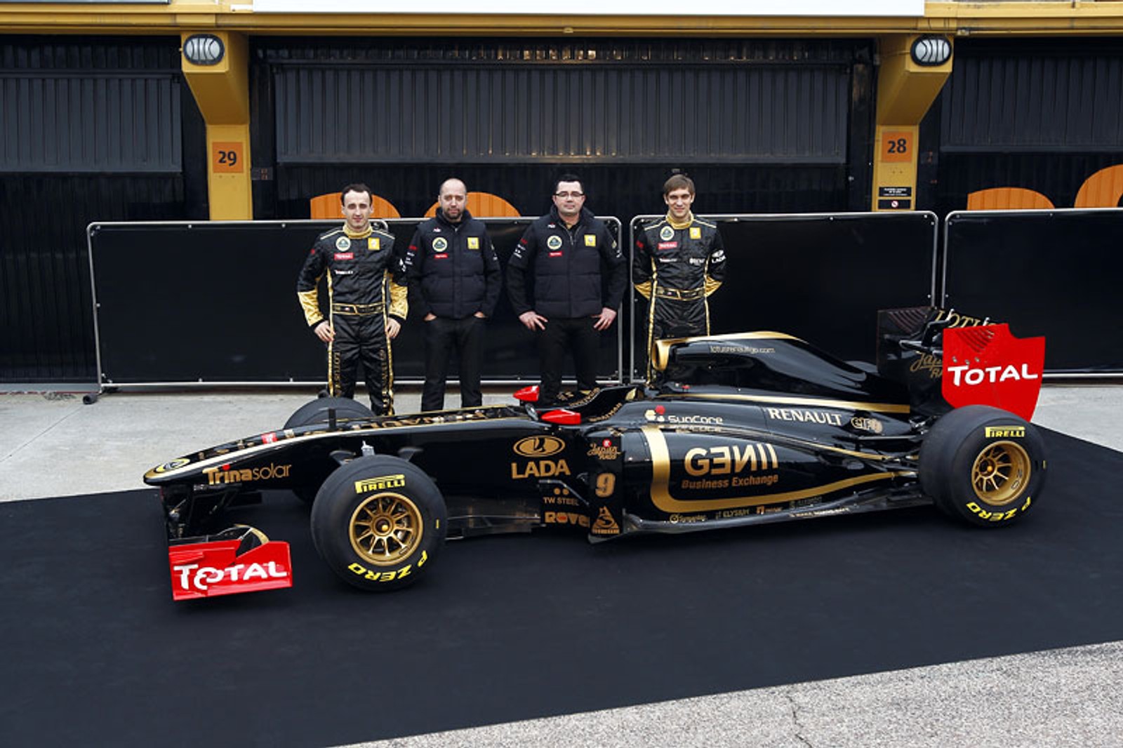 Robert Kubica odkrył nowy bolid Lotus-Renault