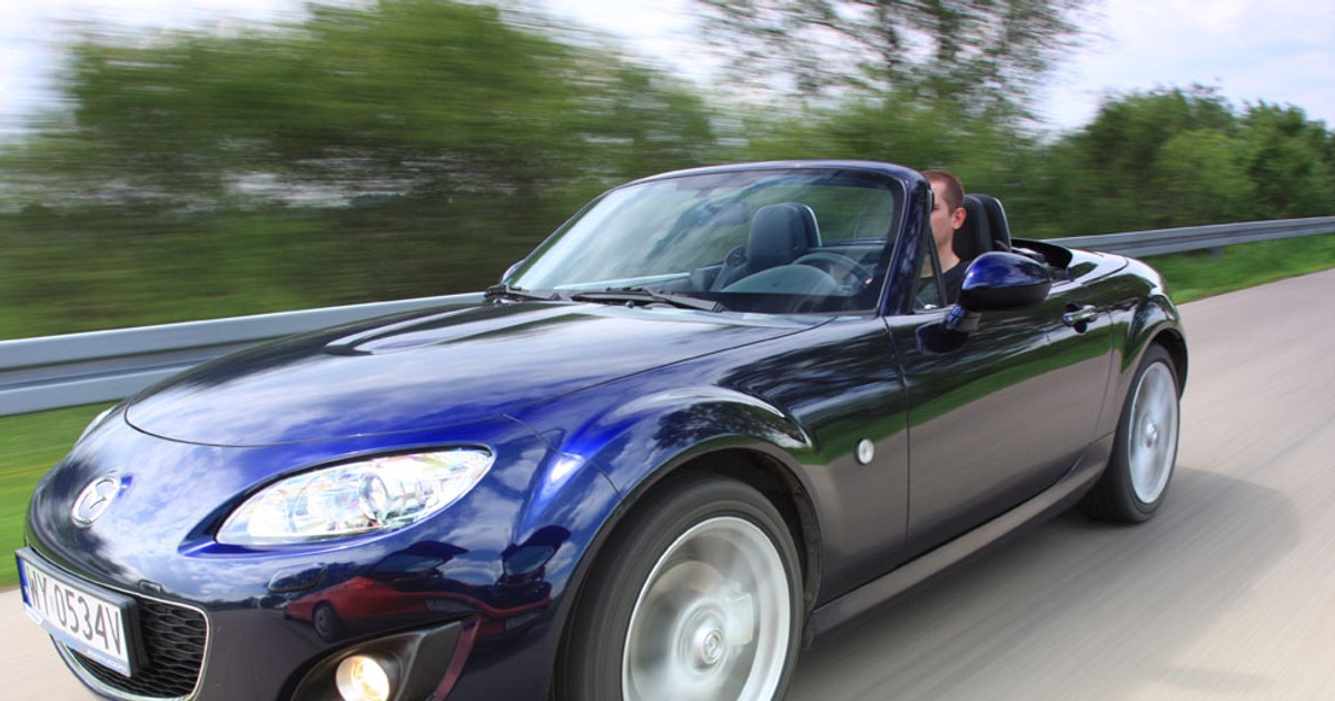 Mała moc=świetne przyspieszenie. Testujemy Mazdę MX-5