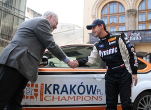 Rajdowy Wicemistrz Świata będzie promował Kraków