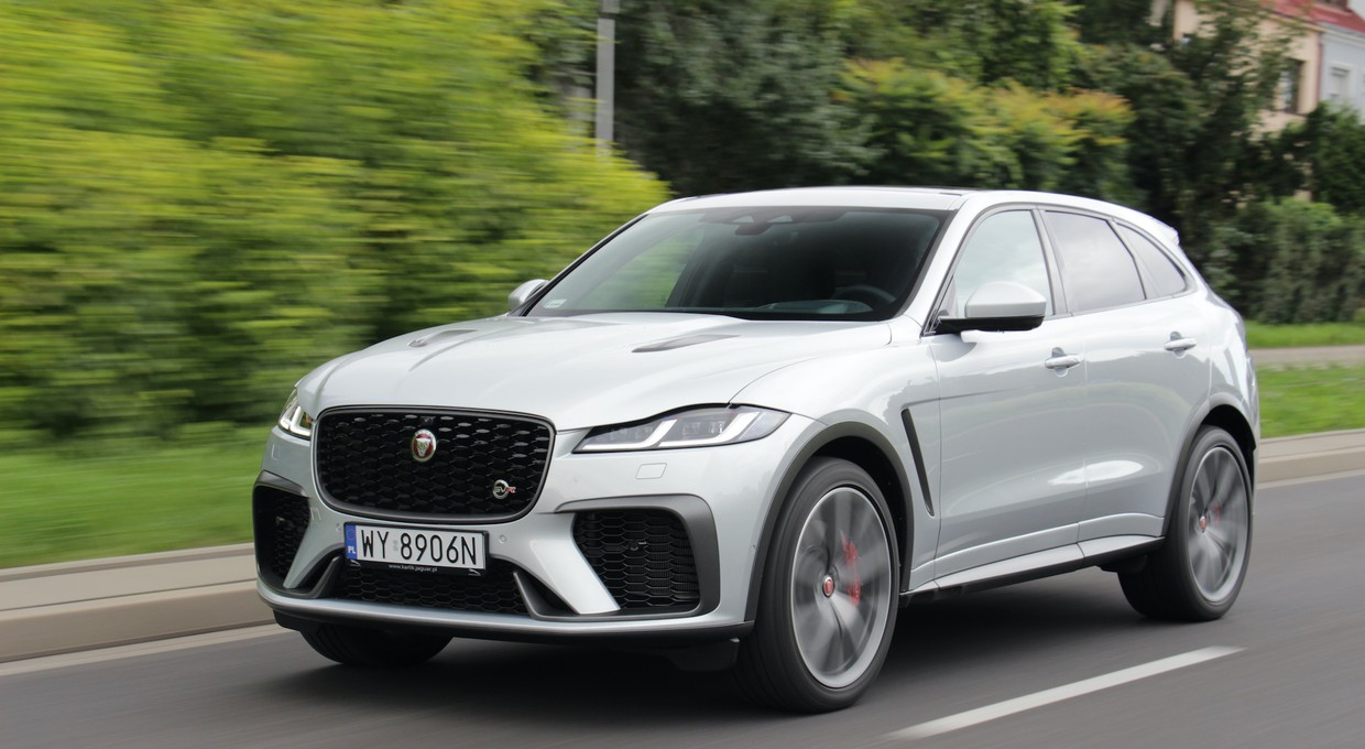 Jaguar F-Pace SVR – mruczek brutal