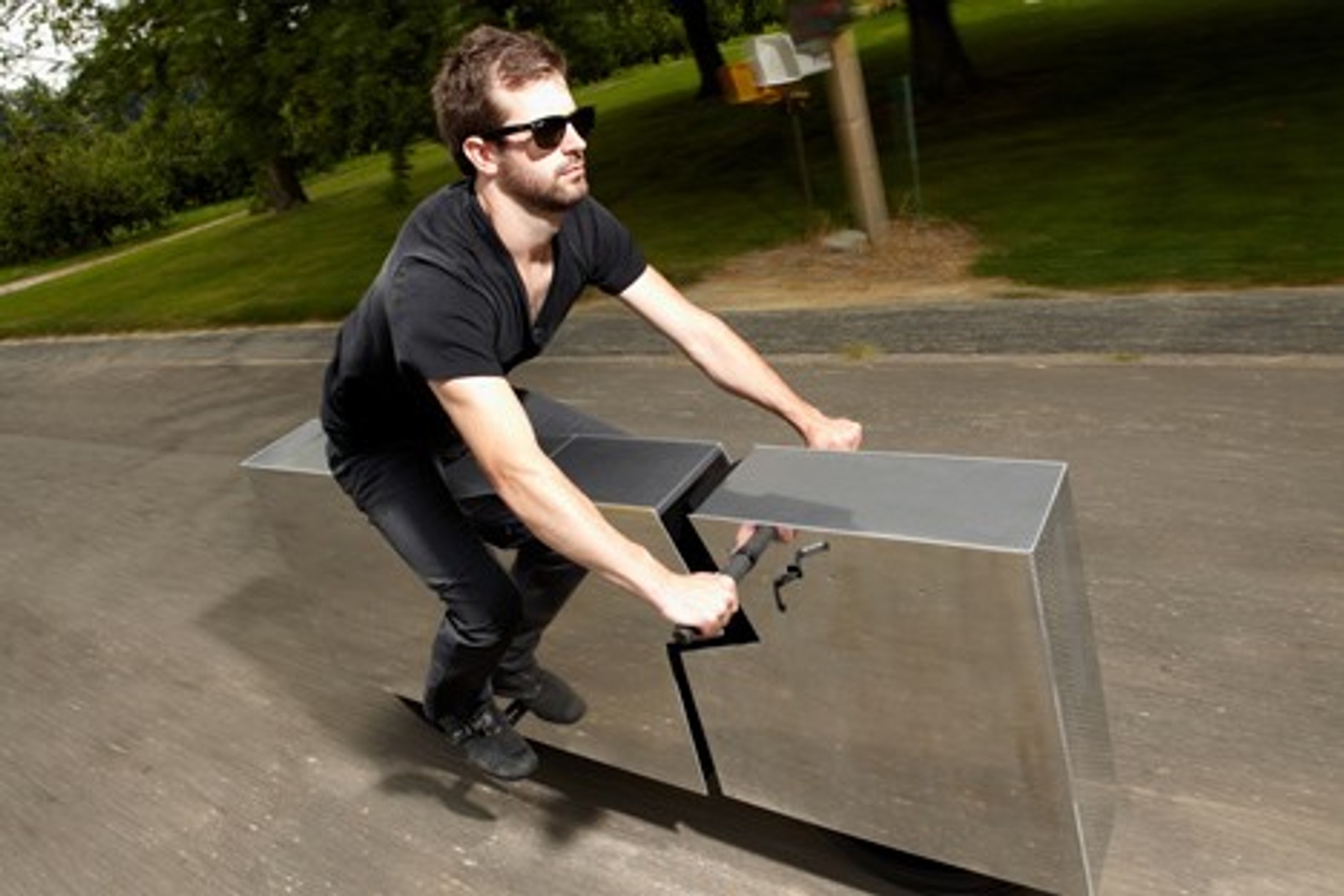 Niewidzialny motocykl