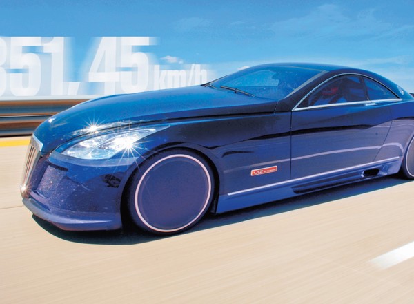 Maybach Exelero - z archiwum Auto Świata