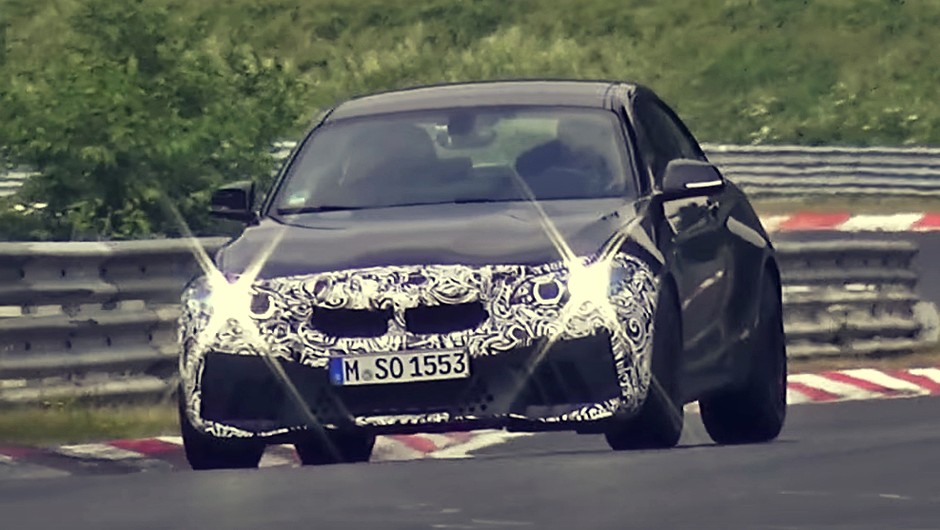 BMW M2 CS trenuje na Nurburgring