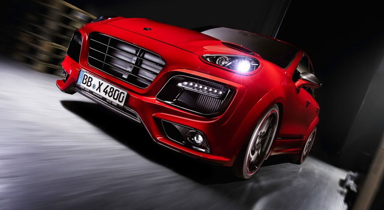Porsche Cayenne - krwista czerwień i 700 koni
