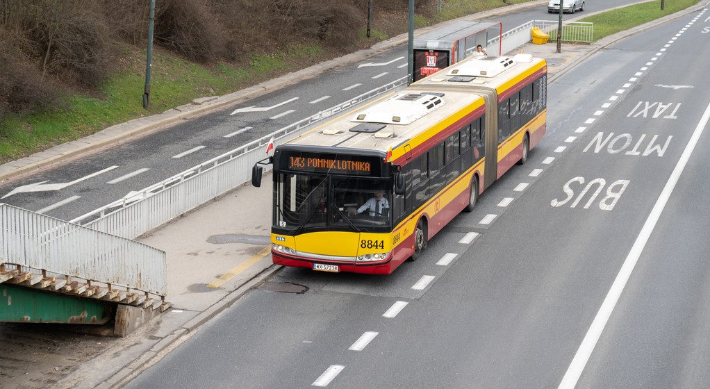 Plac na Rozdrożu - przystanek autobusowy Zdjęcie ilustracyjne