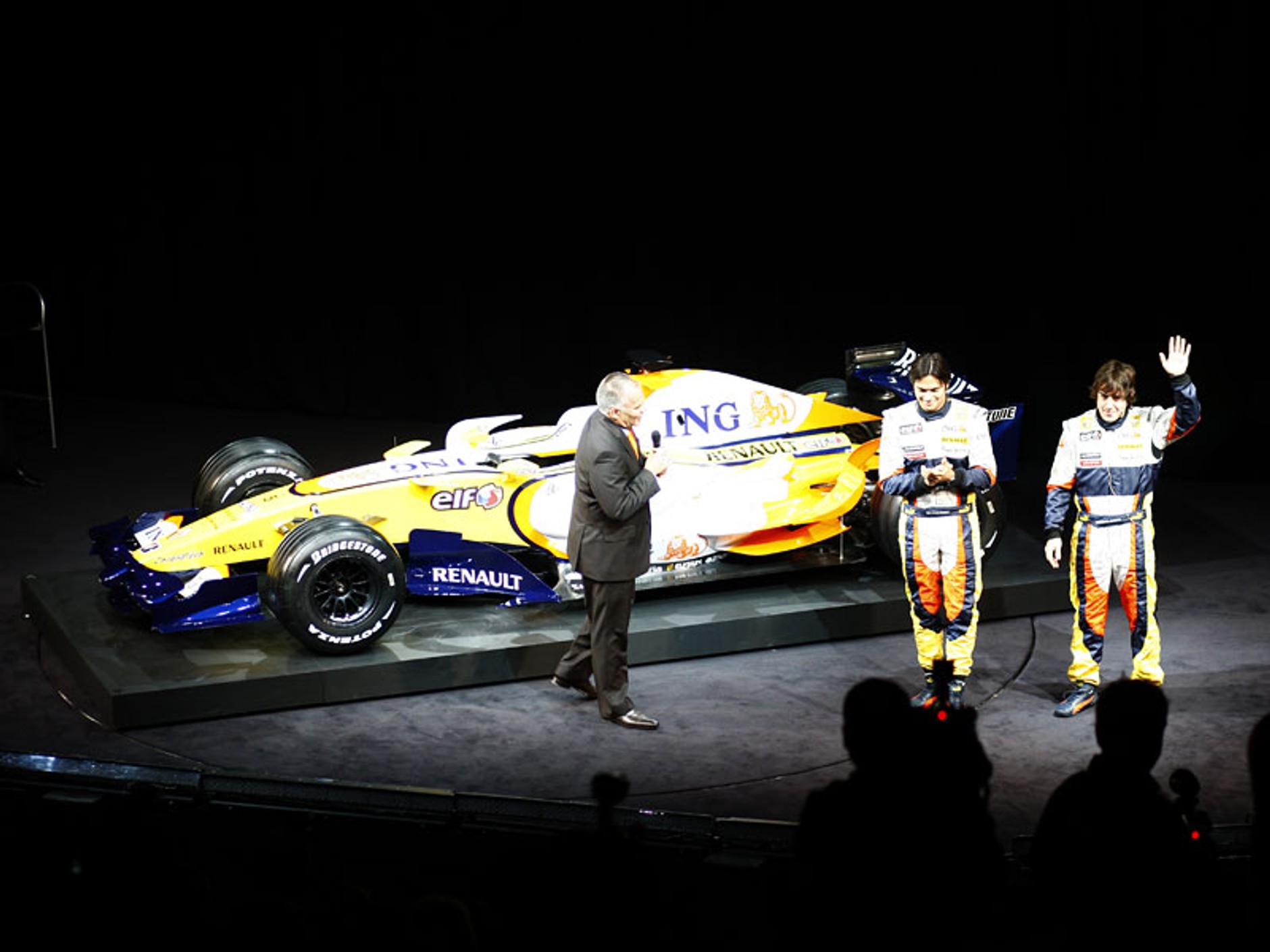 ING Renault F1 Team 2008 - kierowcy, historia