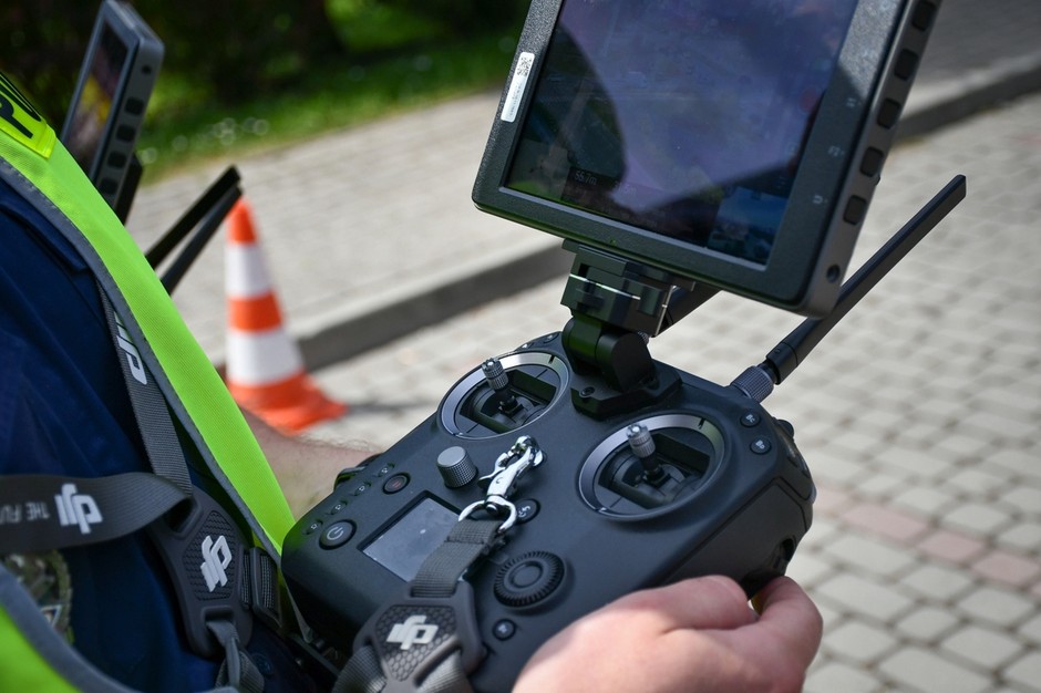 Policjanci prowadzili akcję tylko na jednym skrzyżowaniu. Mandaty dosłownie spadały z nieba