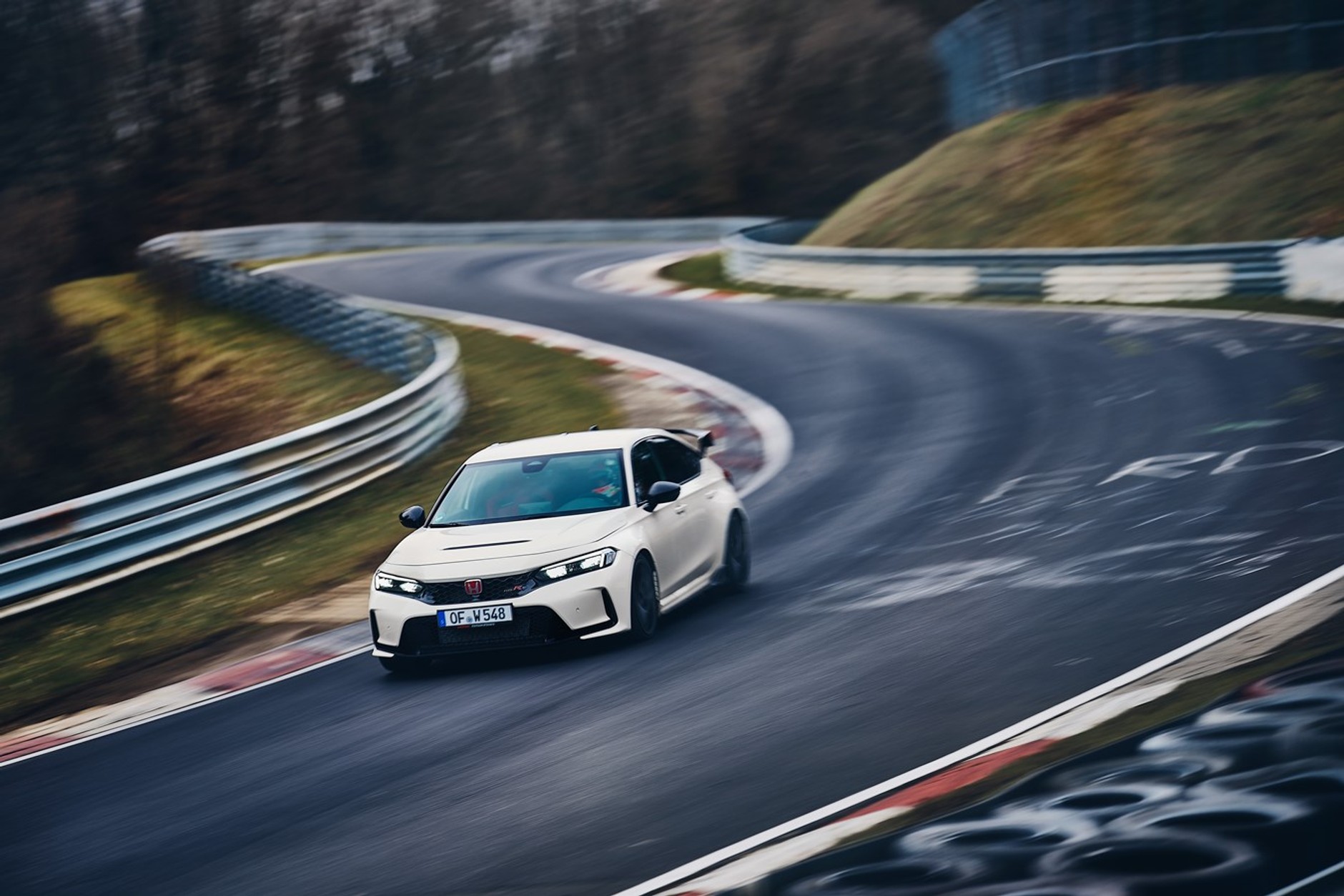 Nowa Honda Civic Type R na torze Nurburgring