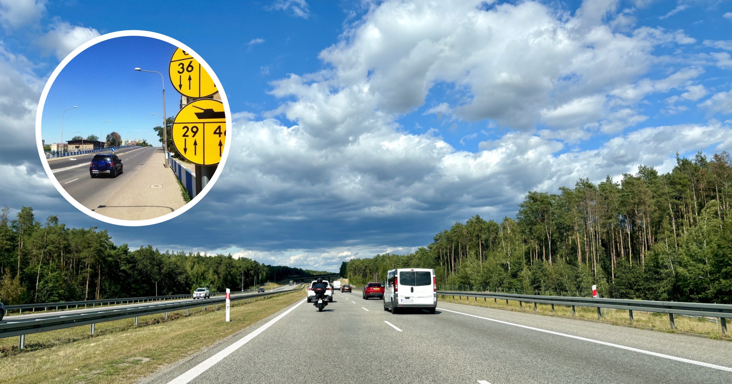 Żółte znaki przy drogach w Polsce. Co oznaczają, i dla kogo są