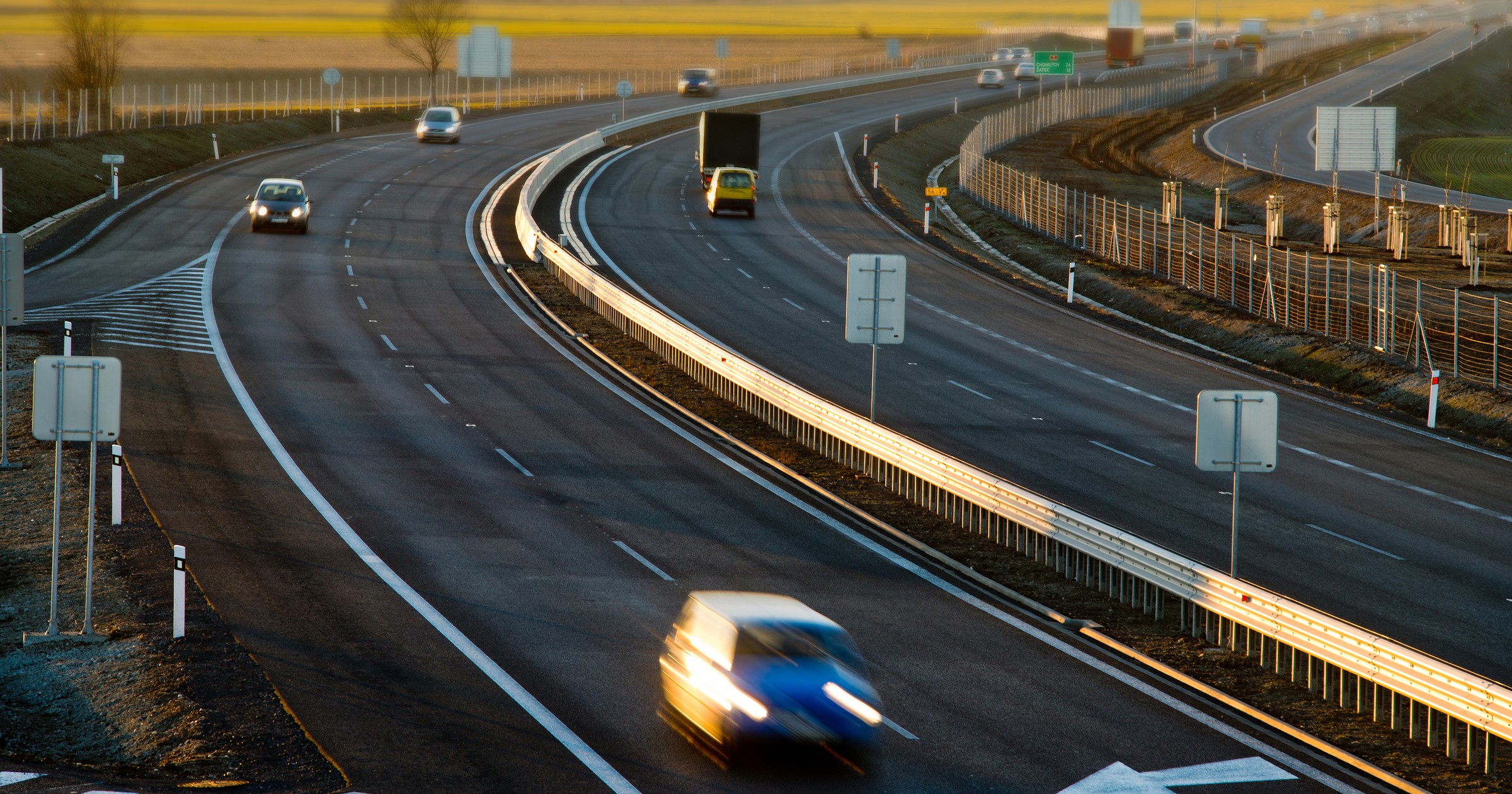 Autostrada w Czechach - zdj. ilustracyjne