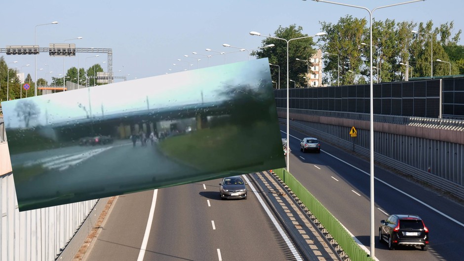 Wycieczka szkolna szła pasem DTŚ