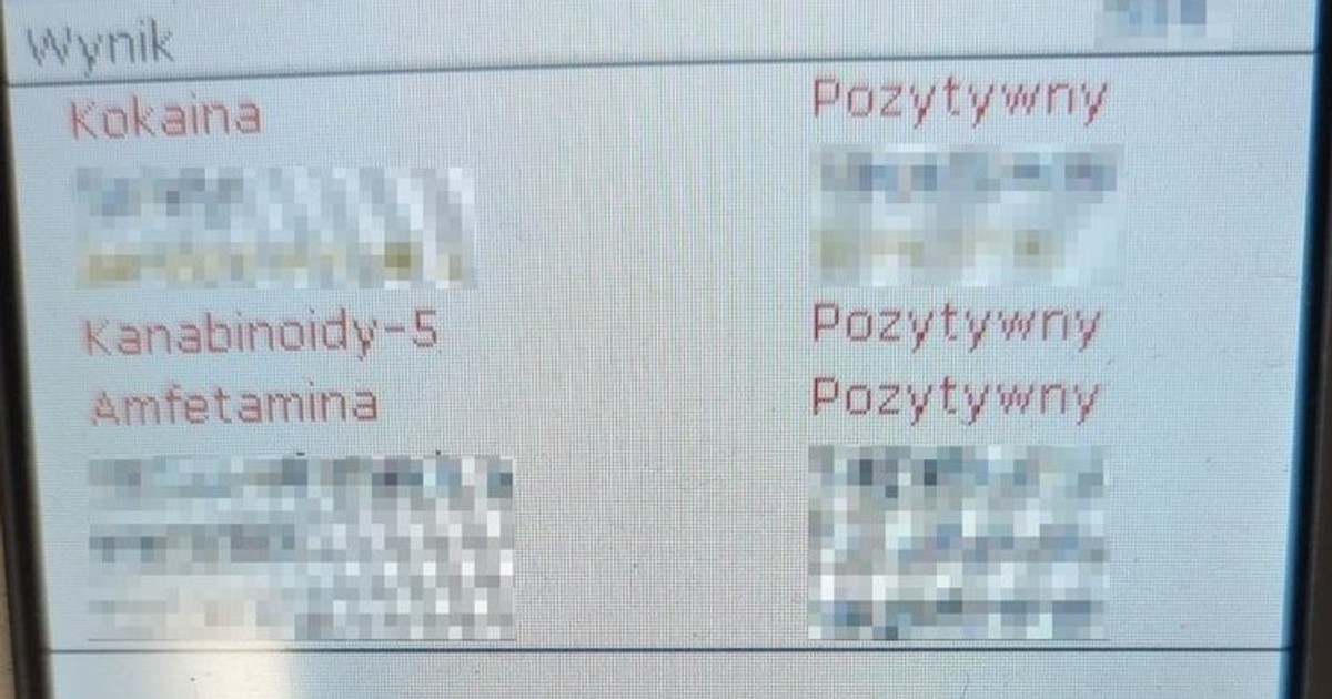 26-latek zatrzymany za przekroczenie prędkości i posiadanie narkotyków
