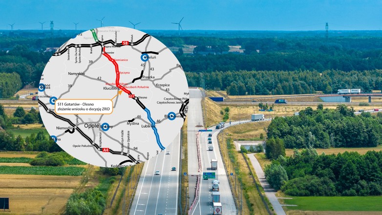 S11 odcinek Gotartów - Olesno