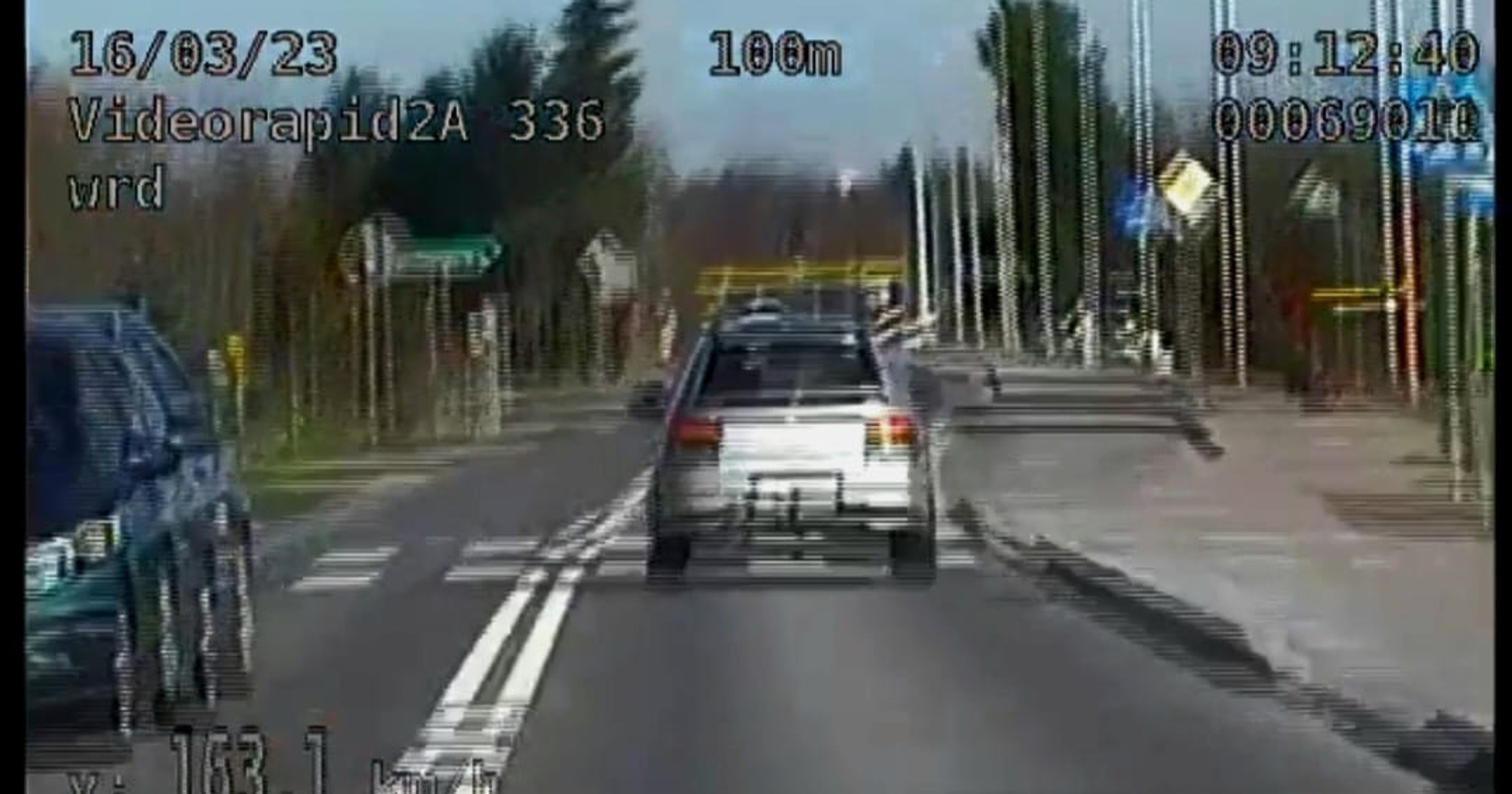 24-latek w Dominowie przekroczył prędkość o ponad 100 km:h