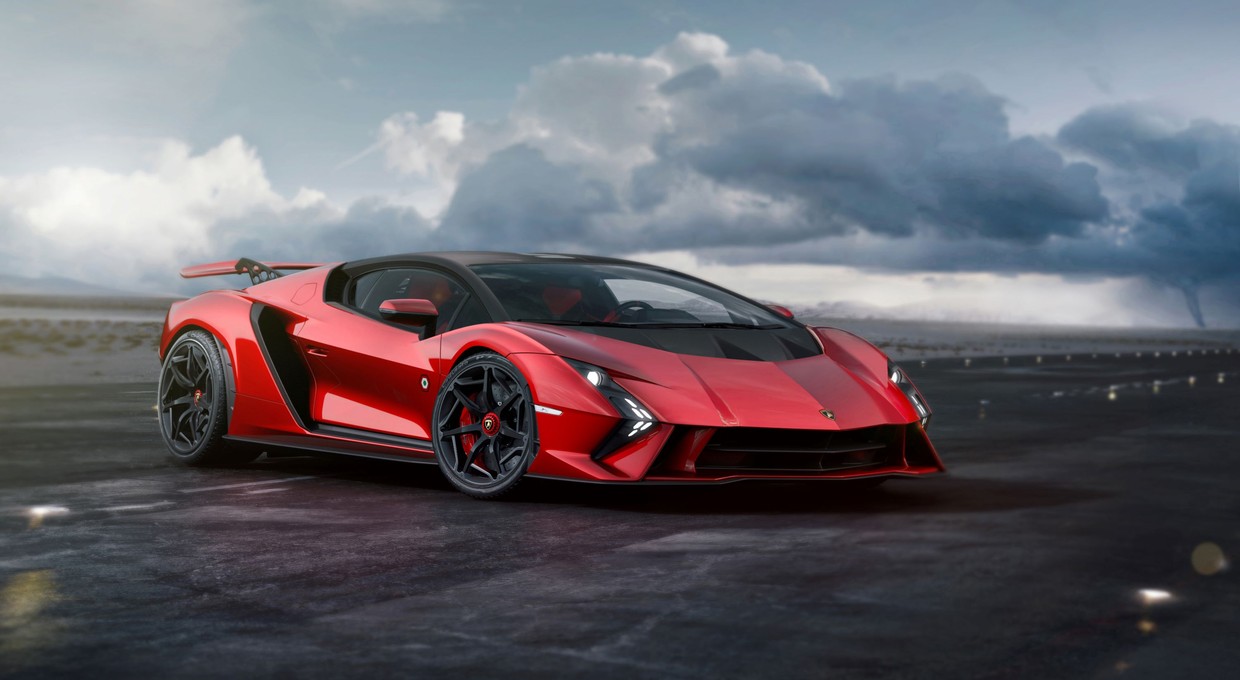 To dwa ostatnie Lamborghini napędzane wyłącznie V12. Autentica i Invencible to unikaty