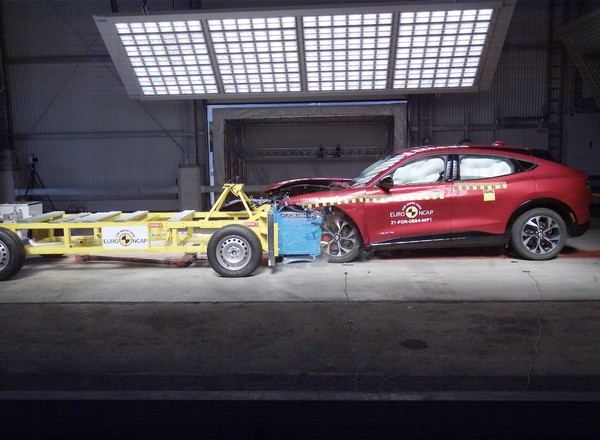 Mustang Mach-E, trzy Hyundaie i Yaris Cross w testach Euro NCAP