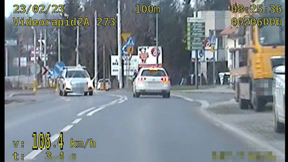 Przekroczenie dozwolonej prędkości o ponad 50 km/h w terenie zabudowanym