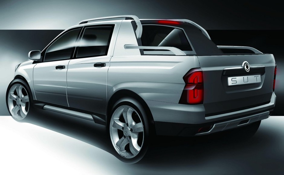 Ssang Yong Sut 1 Concept – Actyon Sports na nowo