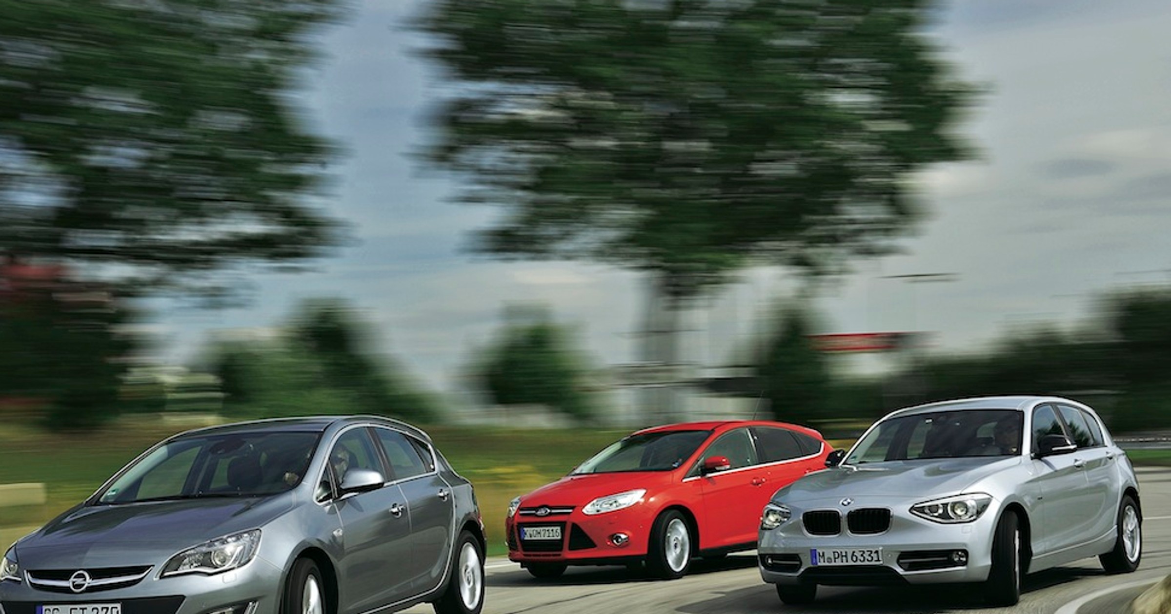 BMW 118i, Ford Focus, Opel Astra - porównanie