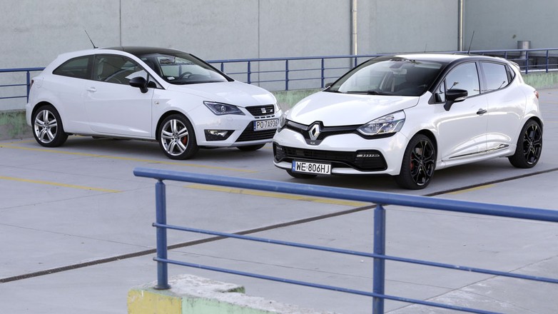 Ibiza Cupra kontra Clio RS