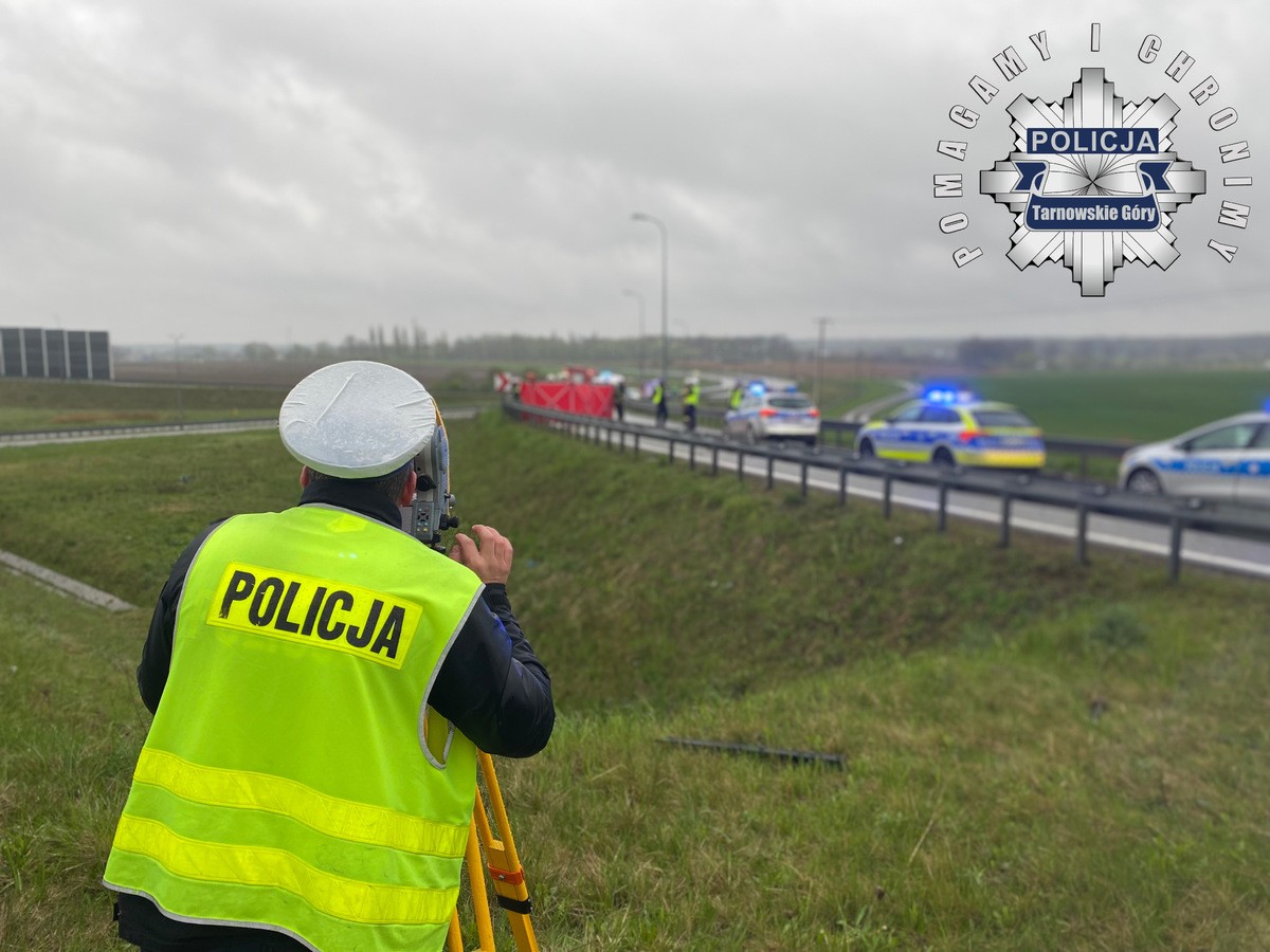 Tragedia na autostradzie A1. Dwie ofiary śmiertelne