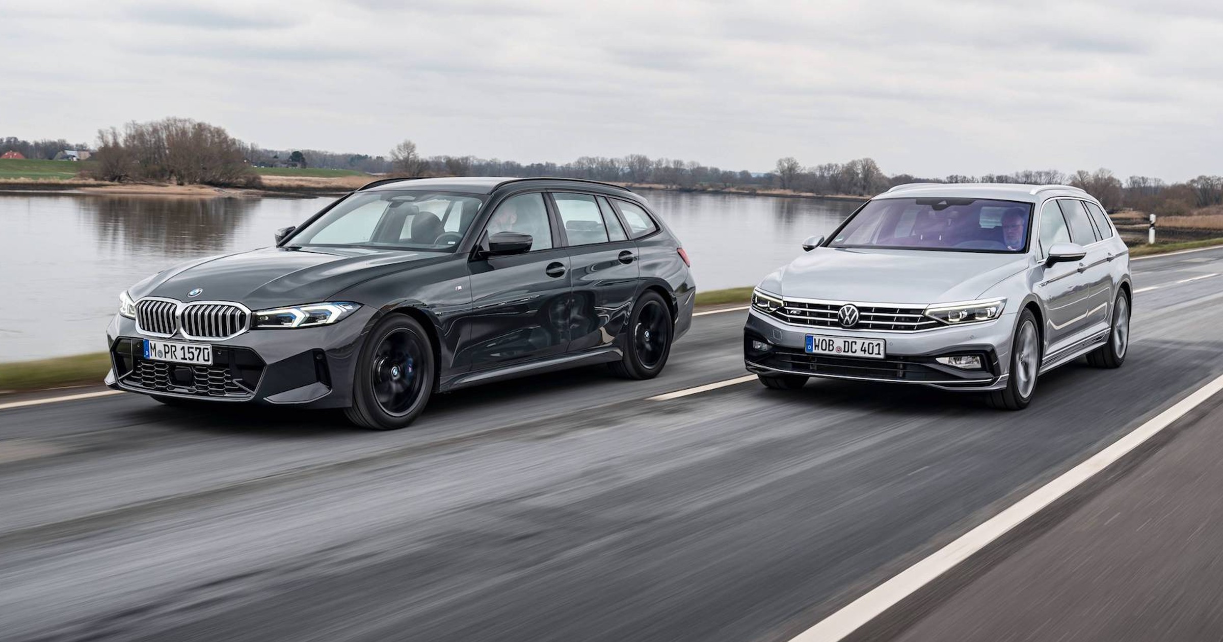 BMW serii 3 Touring i Volkswagen Passat Variant