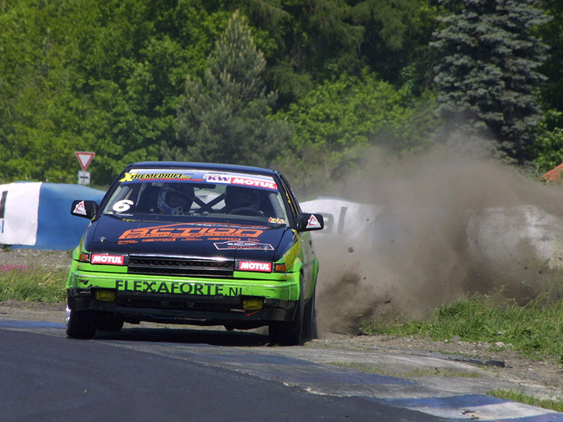 King of Europe Drift 2007: jazda bokiem (fotogaleria)