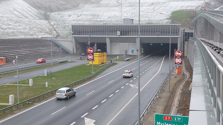 Tunel na Północnej Obwodnicy Krakowa