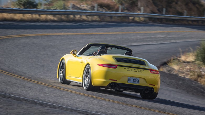 Droga do Willows Spring wiodła przez kalifornijskie wzgórza, fot. Porsche