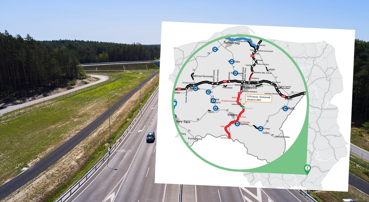 To już trzecie podejście do budowy fragmentu S19 Via Carpatia. Wykonawcy jak nie było, tak nie ma