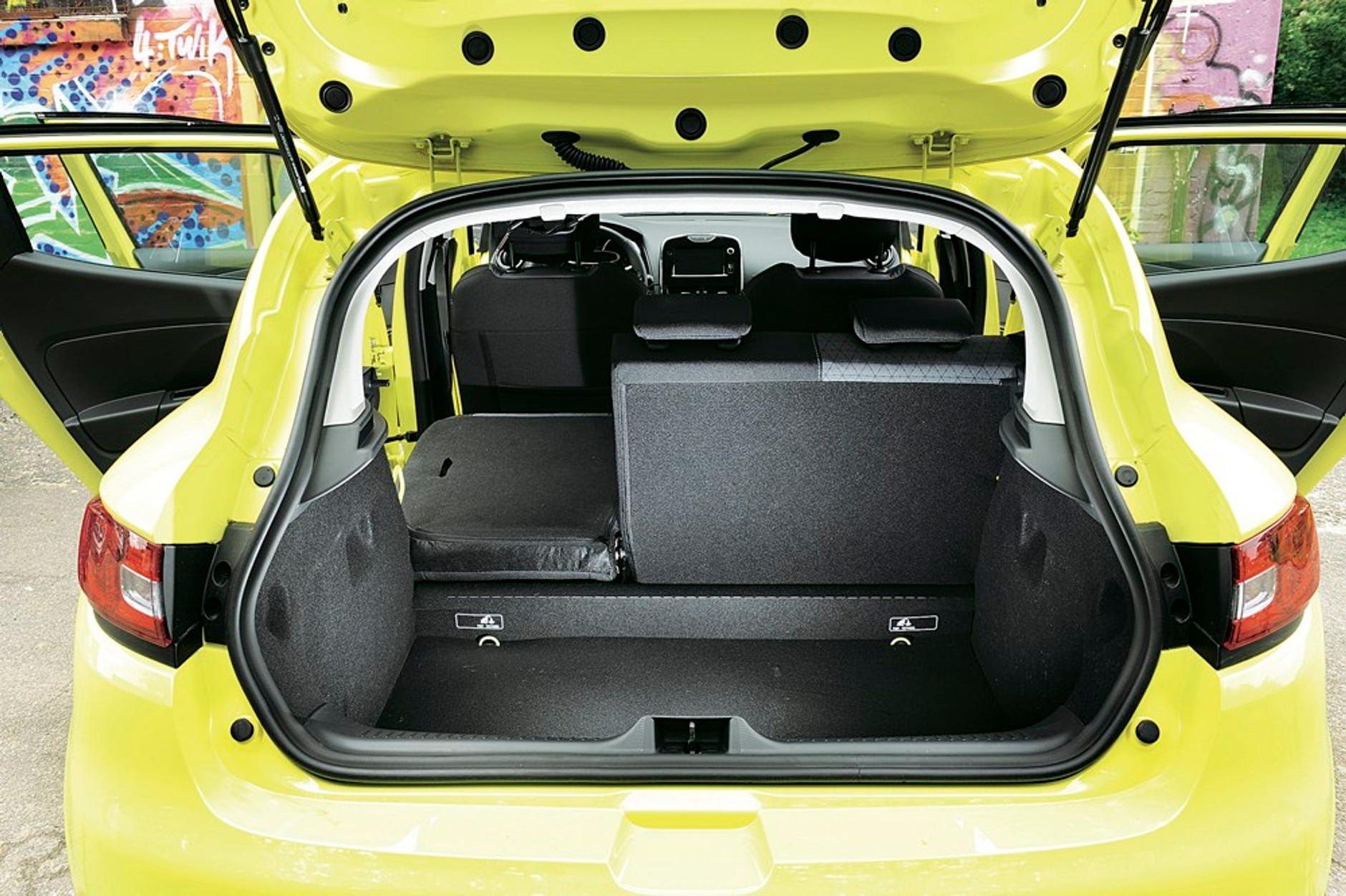 Renault Clio, bagażnik