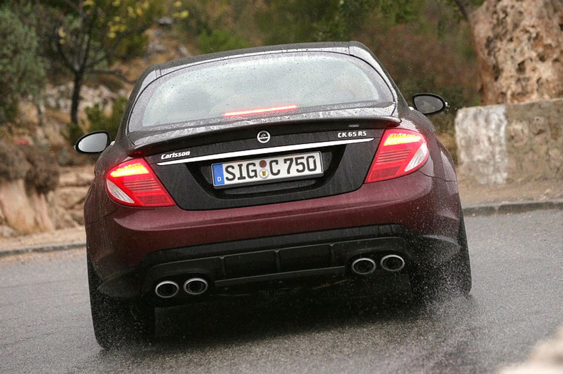 Essen Motor Show 2007: Carlsson Aigner CK65 RS Eau Rouge – dwukolorowy luksus