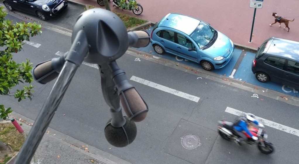 Francuski "dźwiękoradar" Bruitparif Meduse