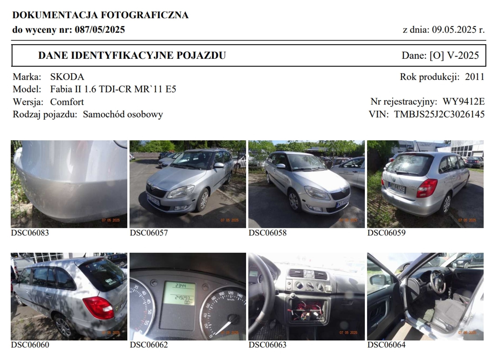 Fragment opinii rzeczoznawcy