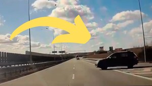 Tak włączała się do ruchu na S8. Wszystko się nagrało [WIDEO]