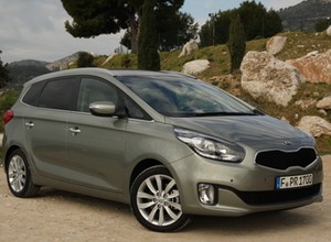 Kia Carens (pierwsza jazda)