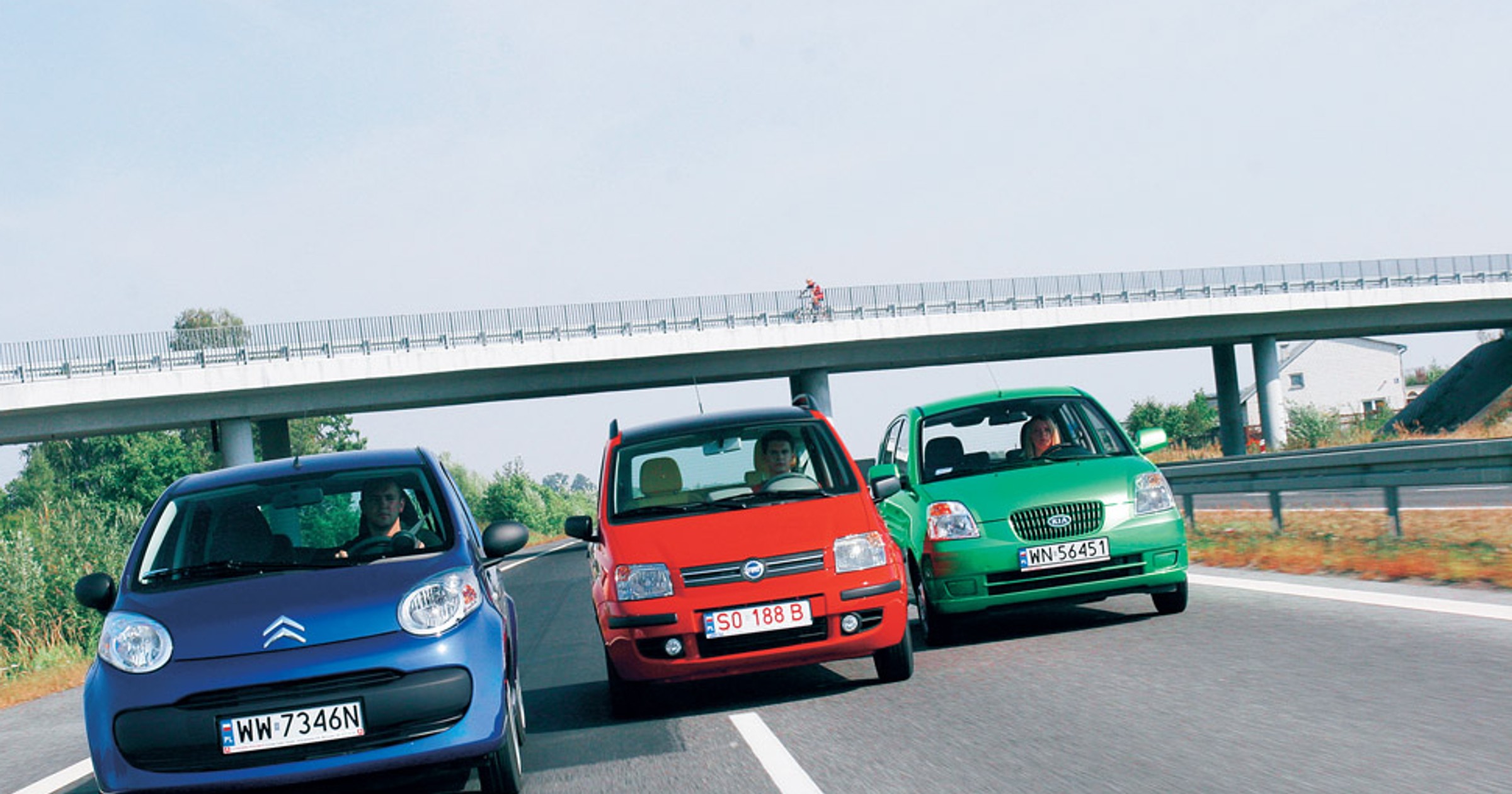Citroen C1 kontra Fiat Panda i Kia Picanto: małe, tanie, ale czy dobre?