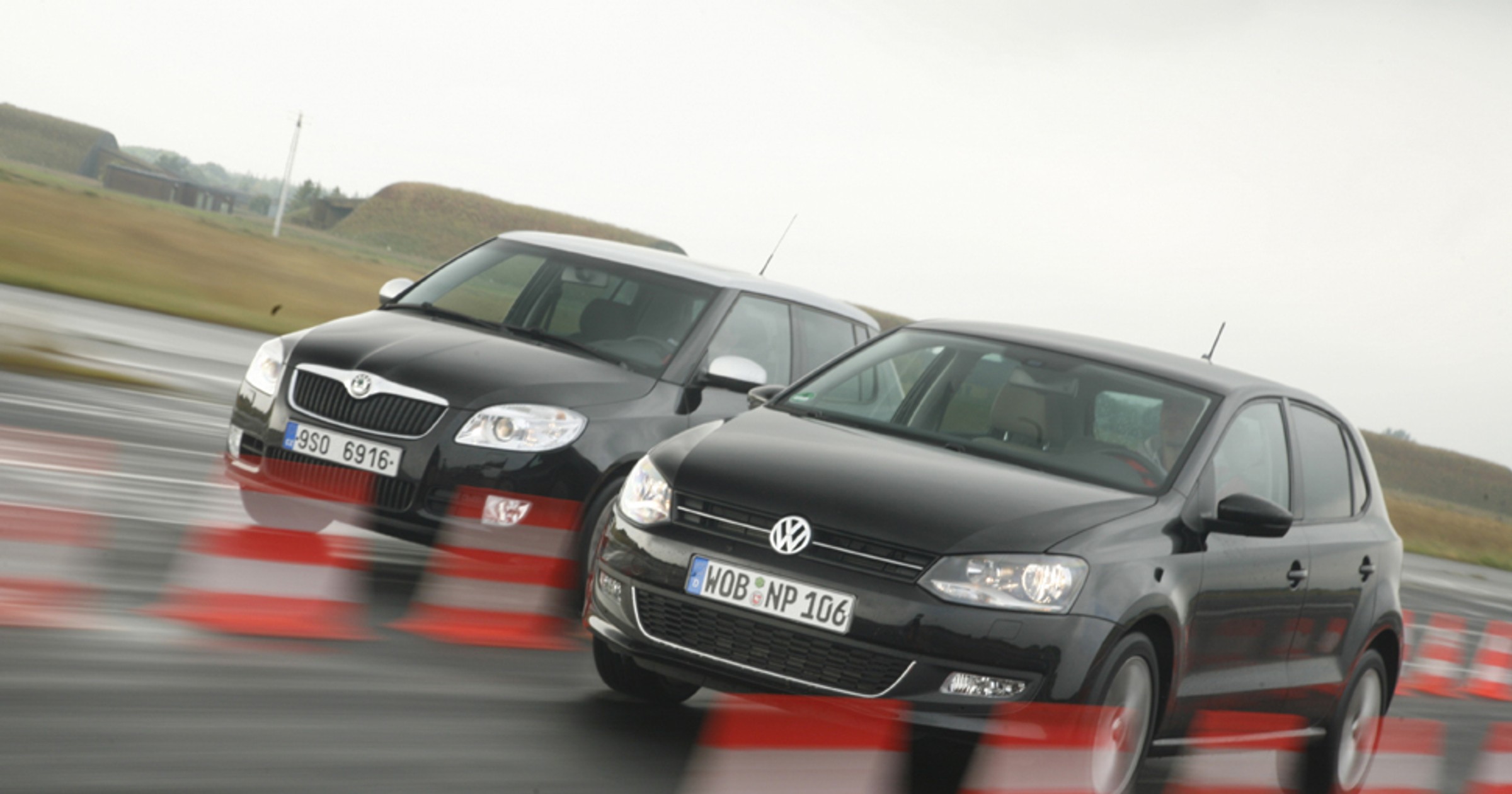Volkswagen Polo kontra Skoda Fabia - Rodzinny  pojedynek z happy endem