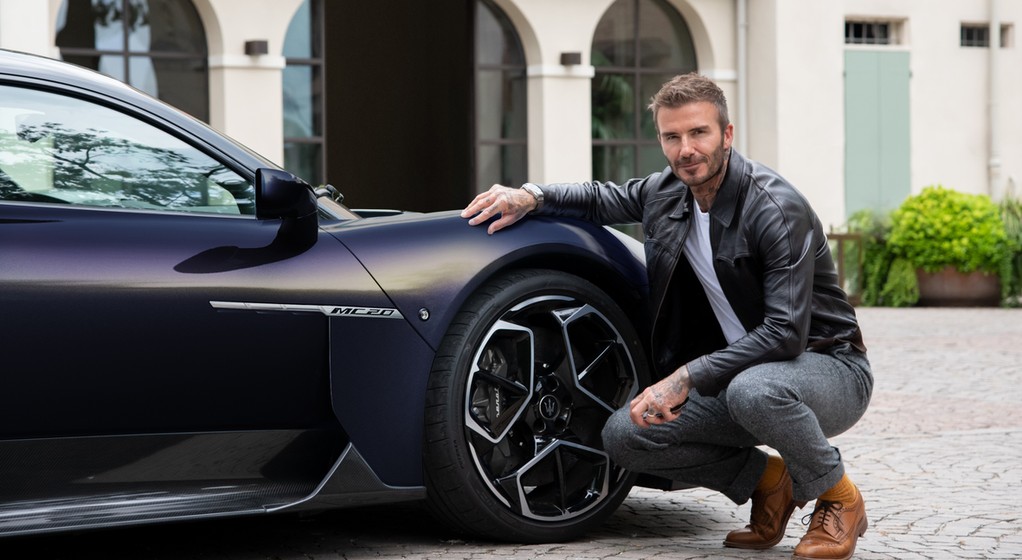 Maserati Fuoriserie Essentials David Beckham z MC20