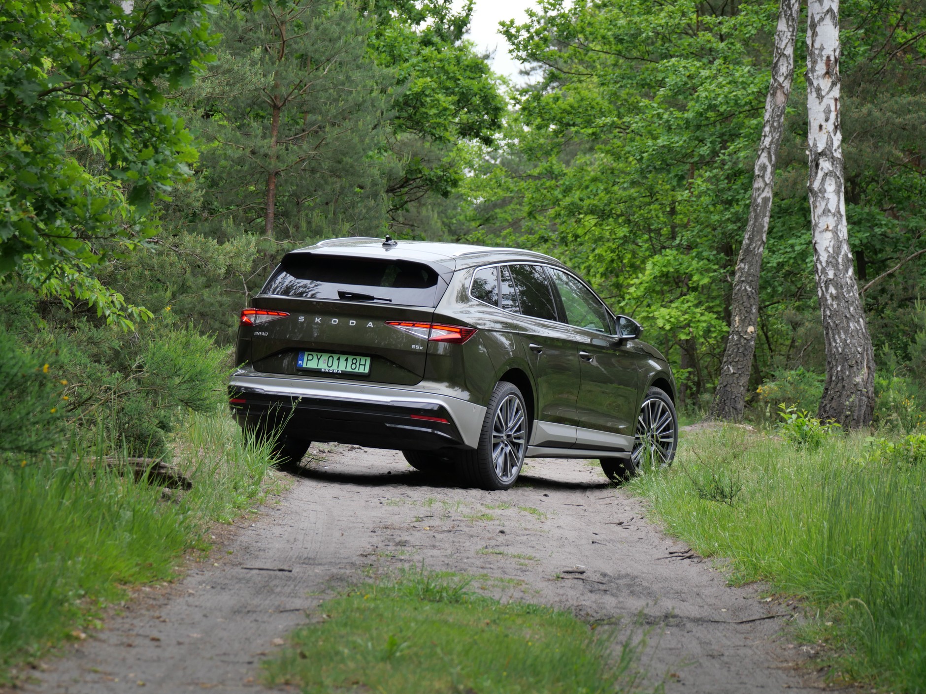 Skoda Enyaq 85x po face liftingu