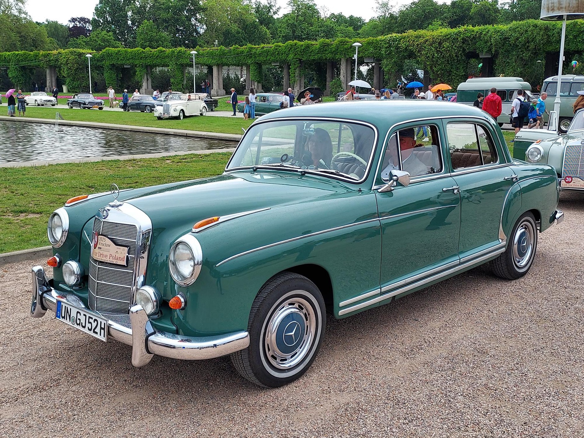Zlot zabytkowych Mercedesów Wrocław 2025