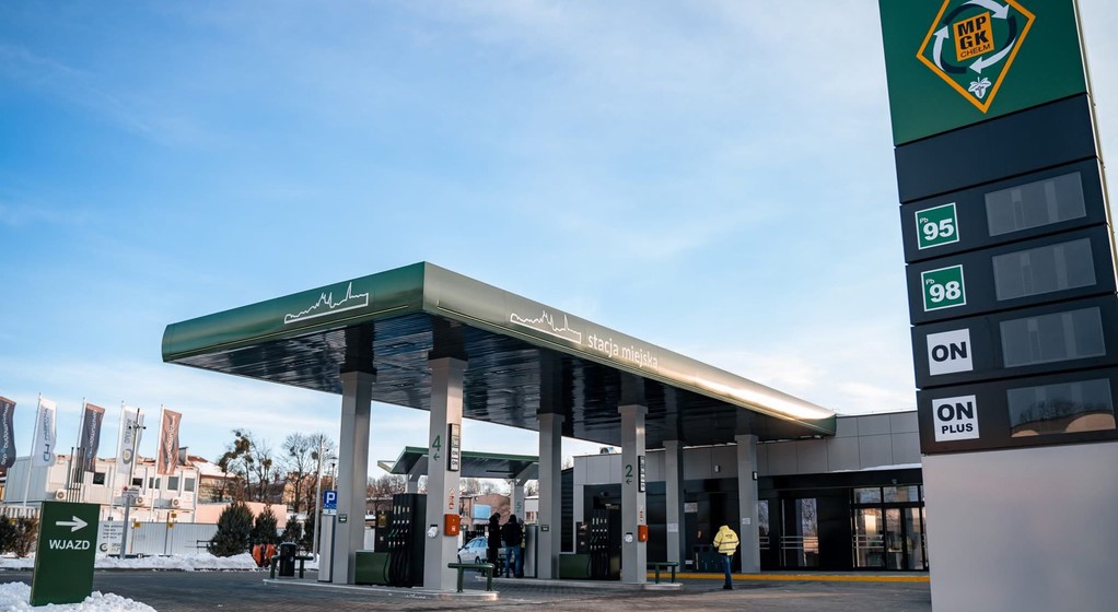 Miejska stacja paliw w Chełmie
