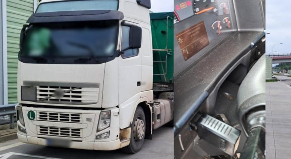 Kierowca "kombinował" z AdBlue. Inspektorzy ITD nie dali się oszukać