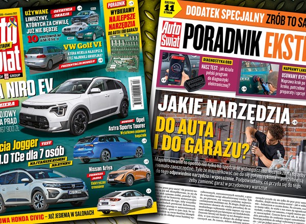 Auto Świat 13/2022 z dodatkiem o narzędziach do auta i garażu
