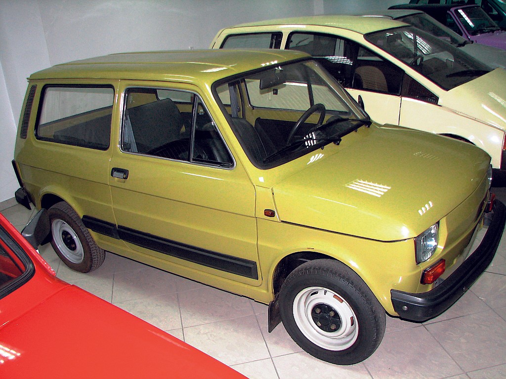 Fiat 126p Combi (1986 r.). Auto wyglądało naprawdę dobrze, ale ostatecznie nie zdecydowano się wdrożyć go do produkcji seryjnej.